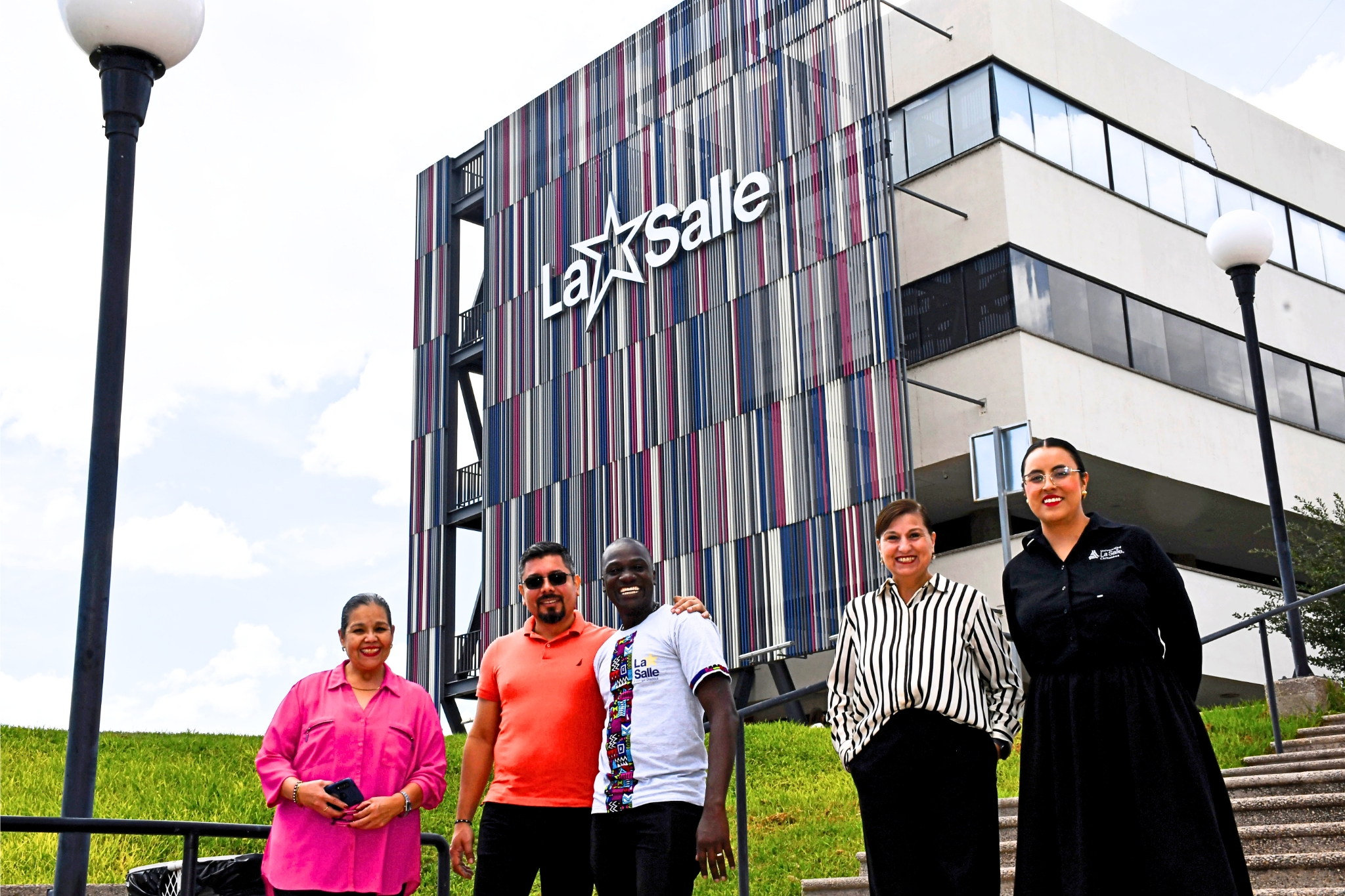 Representantes de Kenia y Nicaragua visitan La Salle Chihuahua para conocer el modelo universitario