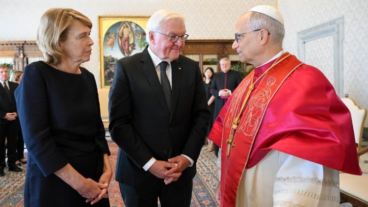 El Papa recibe al presidente alemán. Enfoque en Ucrania y Gaza