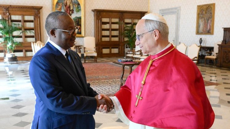 El Papa recibe al Presidente de la República de Guinea-Bissau