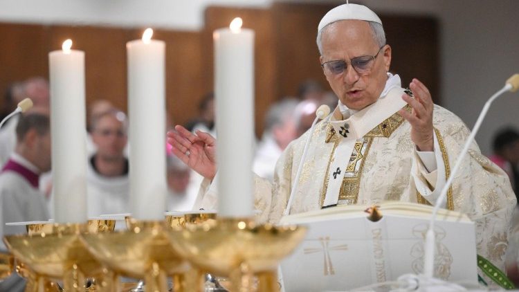 León XIV: Pongamos a Cristo en el centro de nuestra vida y misión
