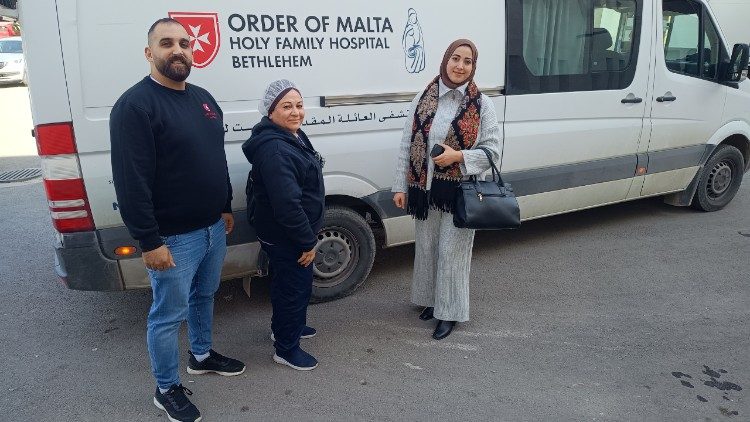 Belén: La Orden de Malta ayuda a aldeas palestinas remotas